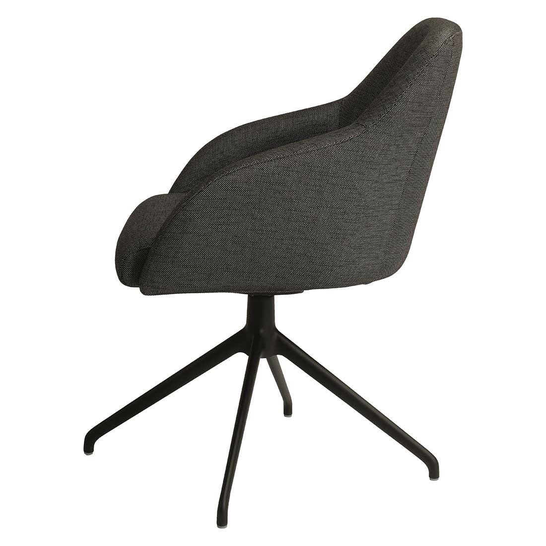 Hagestol med armlener Turn dreibar aluminium 63 cm svingfunksjon