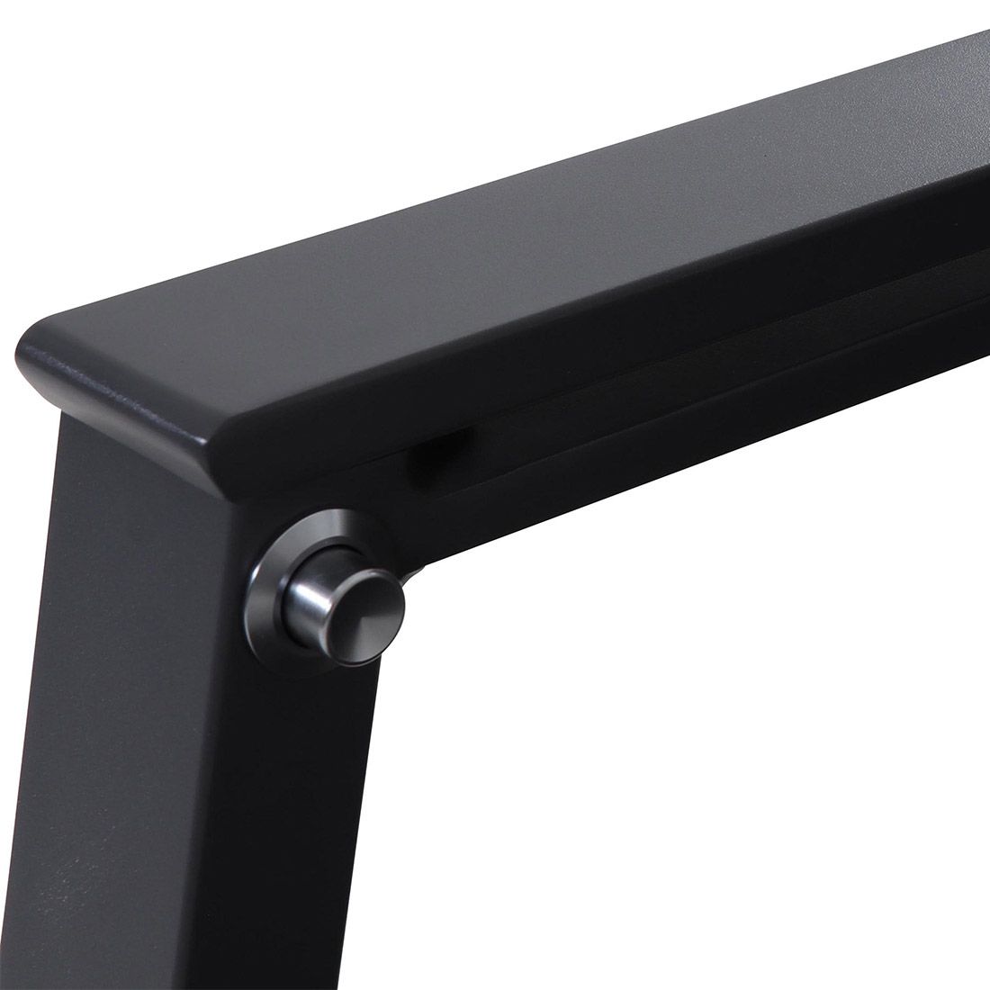 Hagestol Milano regulerbar aluminium textilen antrasitt armstøtte detalj