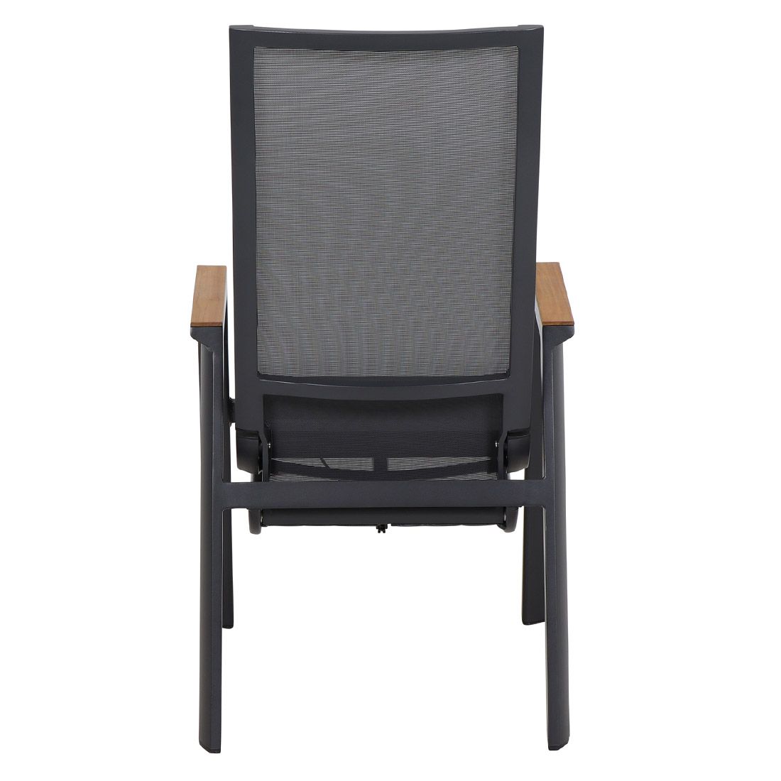 Hagestol Rondo regulerbar aluminium/textilen antrasitt - Siena Garden