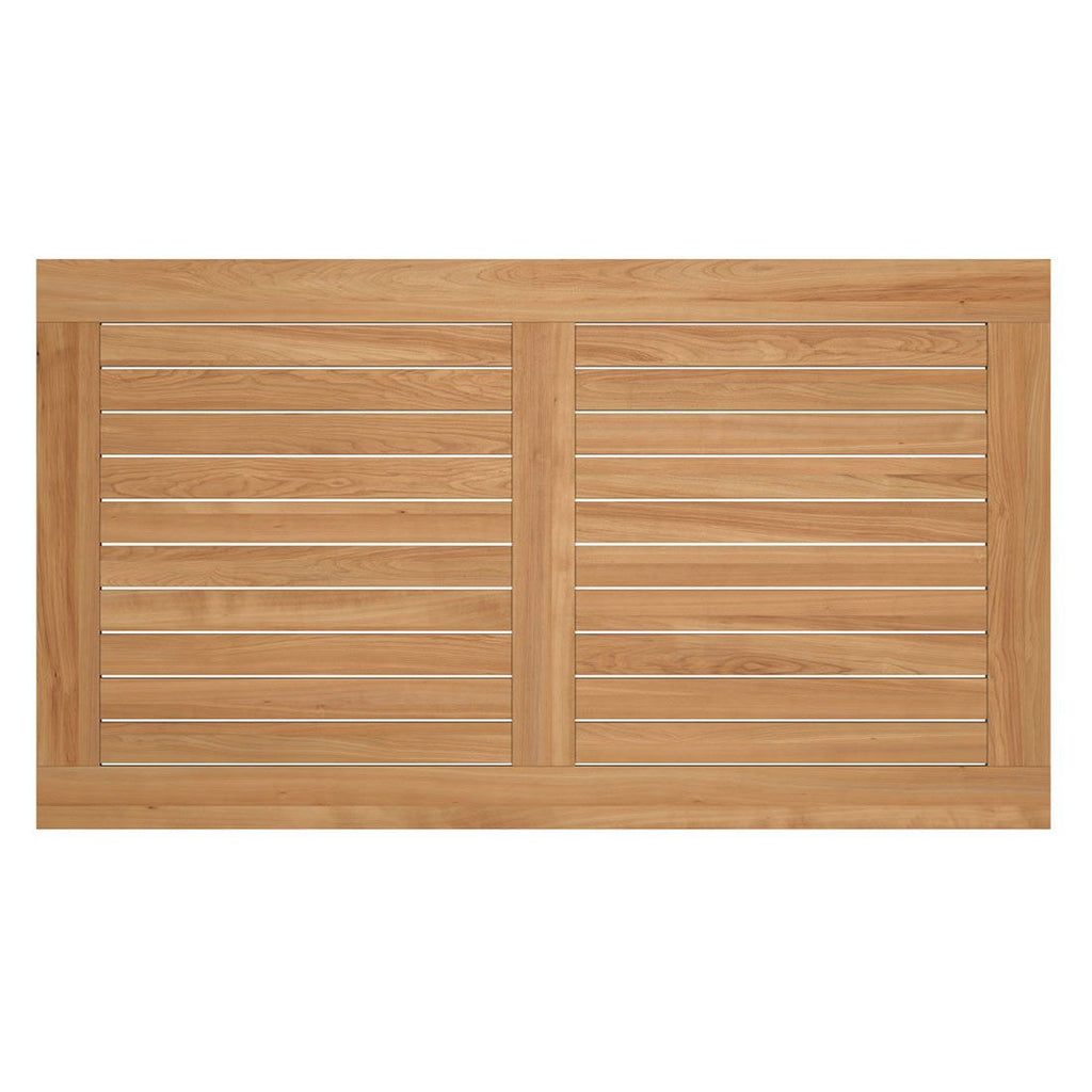 Hagemøbelsett Raffaelo 4 plasser, aluminium/teak 160x90 cm - Hartman