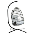 Hengestol Luna Swing jern tau 99x99 cm front