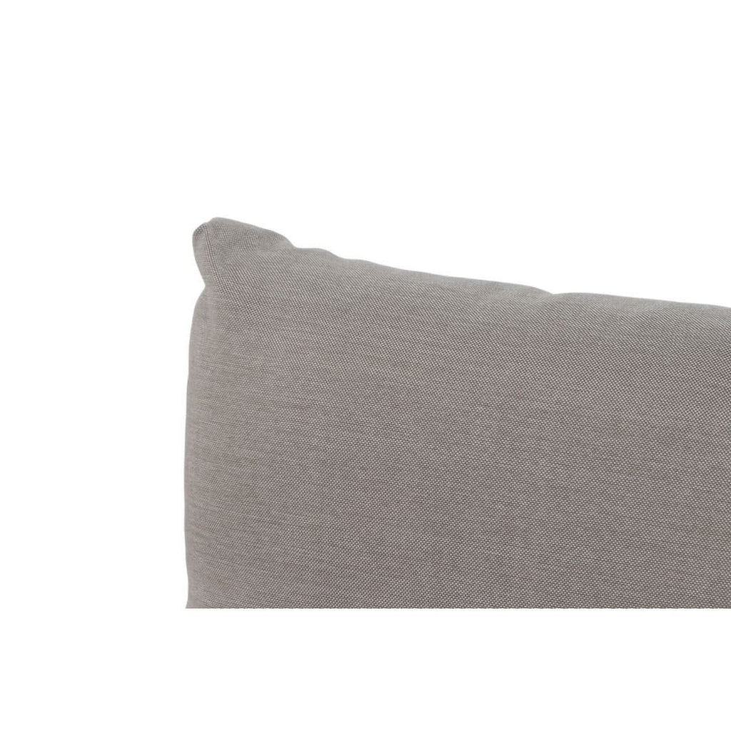 Sitteområde på Hjørne-/endemodul Corido flettverk aluminium taupe