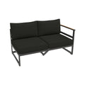 Hjørne-/endemodul Sydney aluminium/Sunproof 137 cm forside