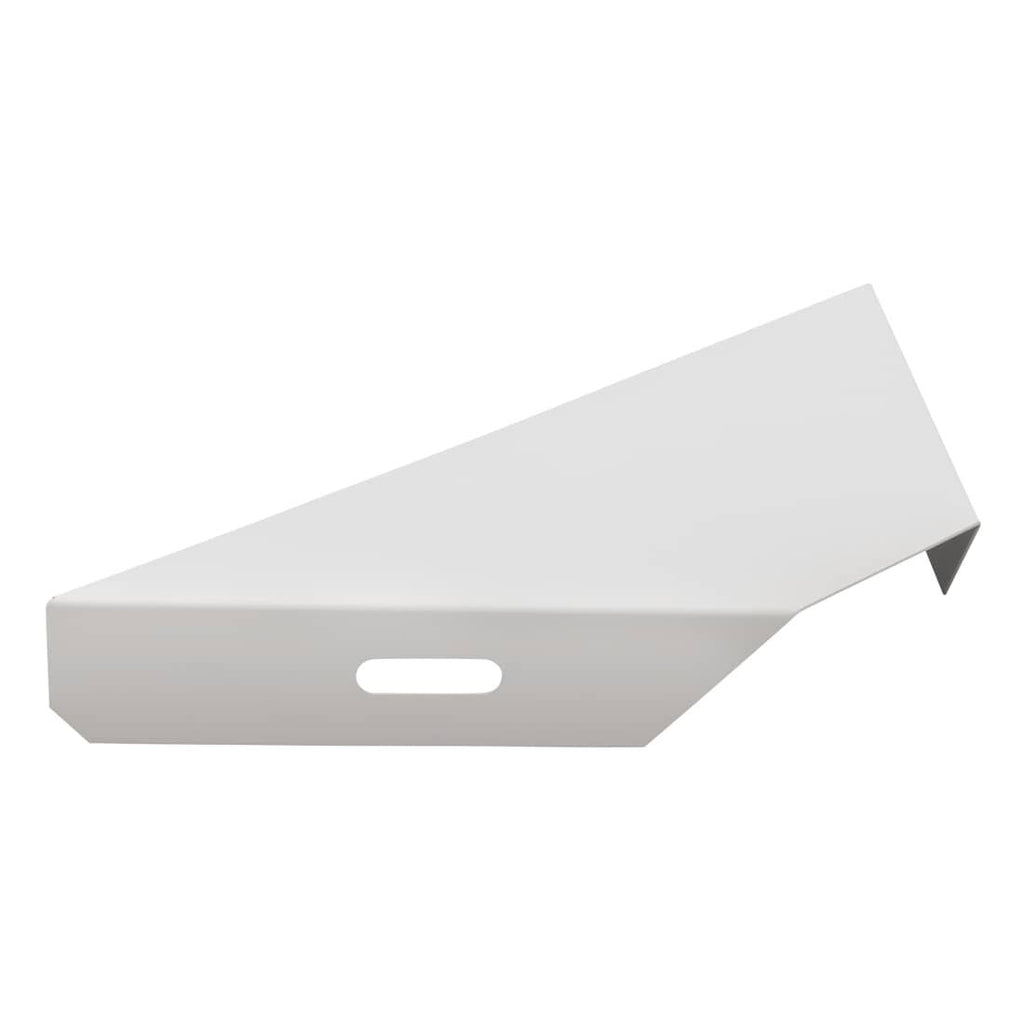 Hjørnebrett til loungetaburett 90,5x35 cm aluminium - OUTLIV bakside