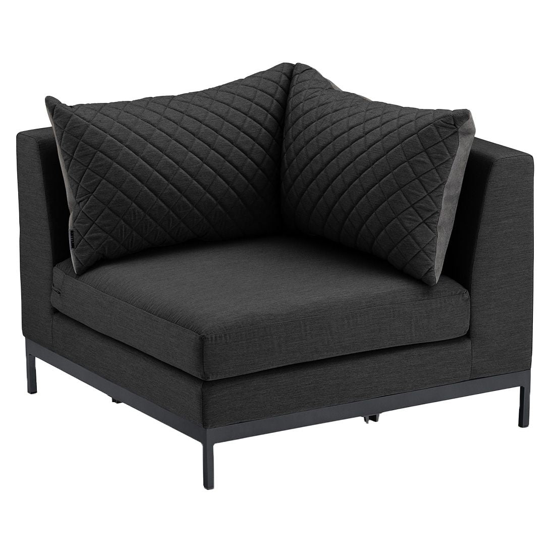 Hjørnemodul lounge Ego Modular aluminium 96x96 cm - Kettler forside