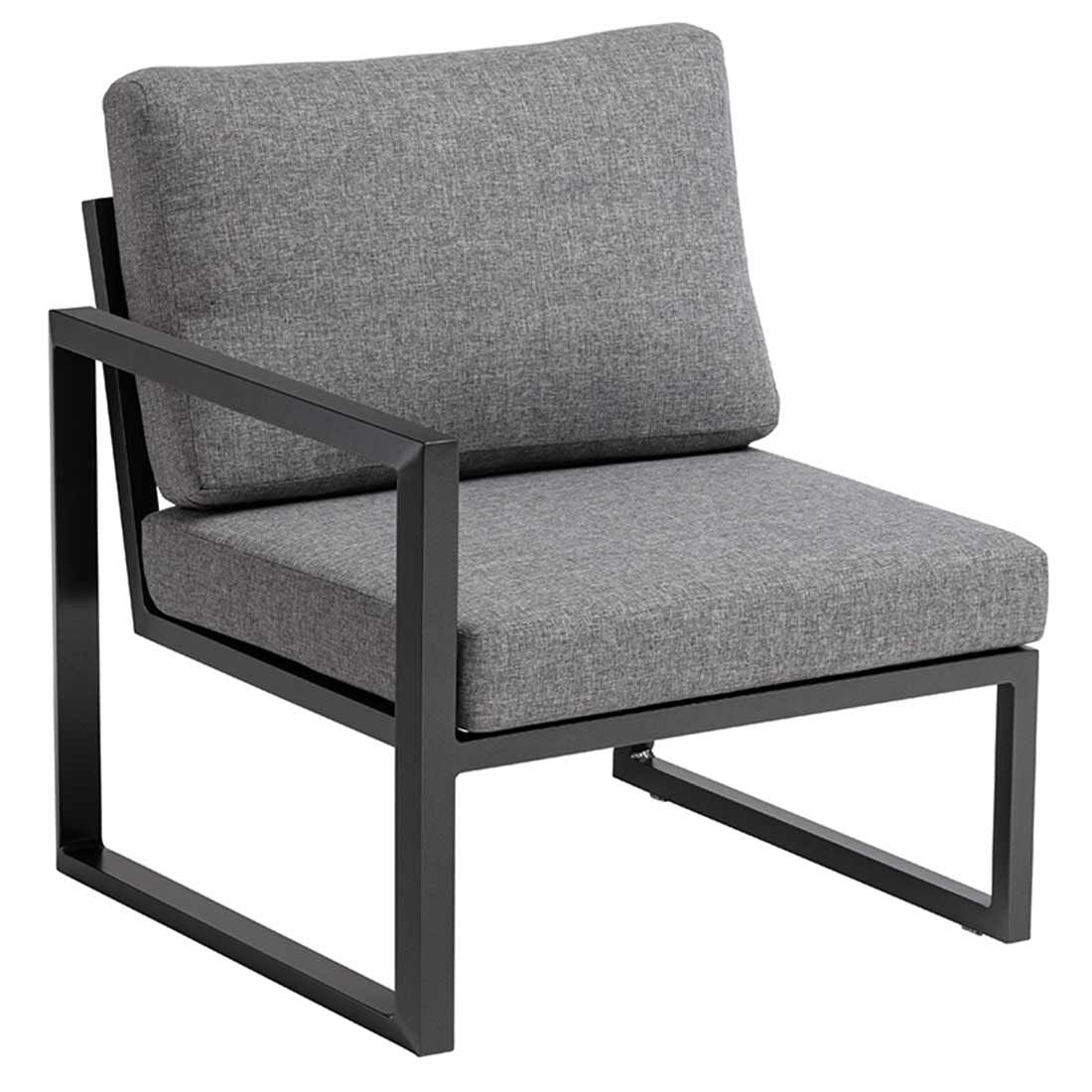 Detalj av Hjørnemodul lounge Ocean Skid aluminium 72,5 cm - Kettler stoff