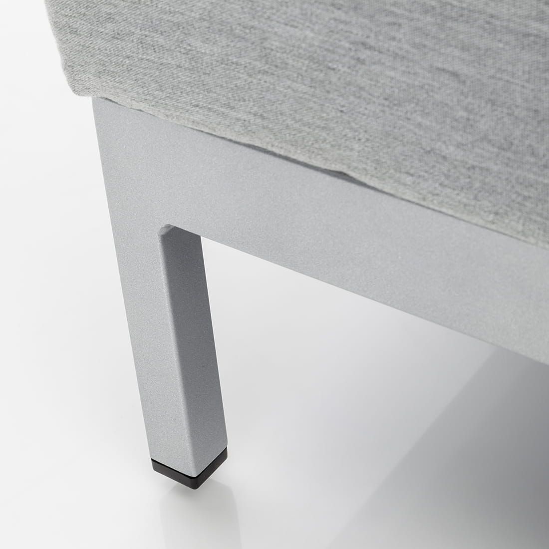 Hjørnesofa ute Ego Modular aluminium/Sunbrella 257x188 cm - Kettler