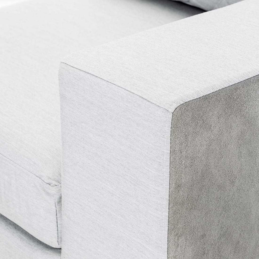Hjørnesofa ute Ego Modular aluminium/Sunbrella 257x188 cm - Kettler