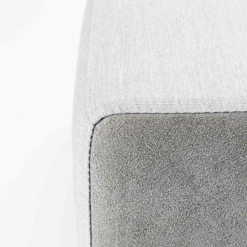 Hjørnesofa ute Ego Modular aluminium/Sunbrella 257x188 cm - Kettler