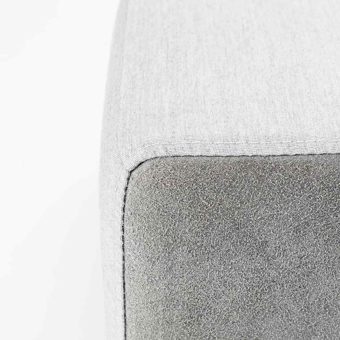 Hjørnesofa ute Ego Modular aluminium/Sunbrella 257x188 cm - Kettler