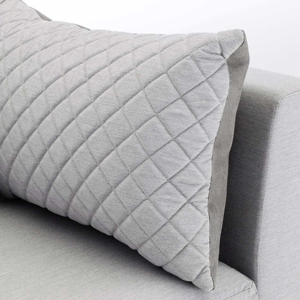 Hjørnesofa ute Ego Modular aluminium/Sunbrella 257x188 cm - Kettler