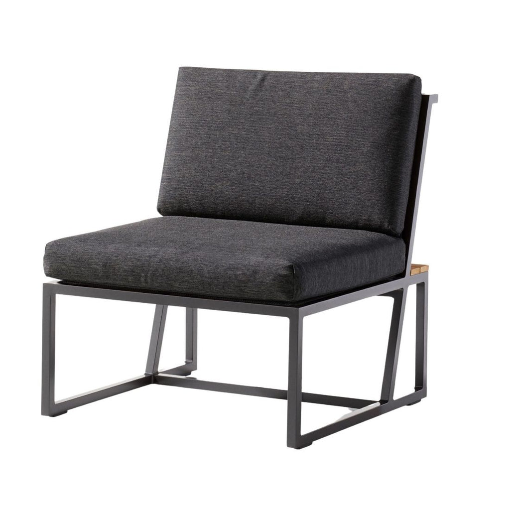 Hjørnesofa ute Havanna aluminium 294x150 cm - Sieger med puter