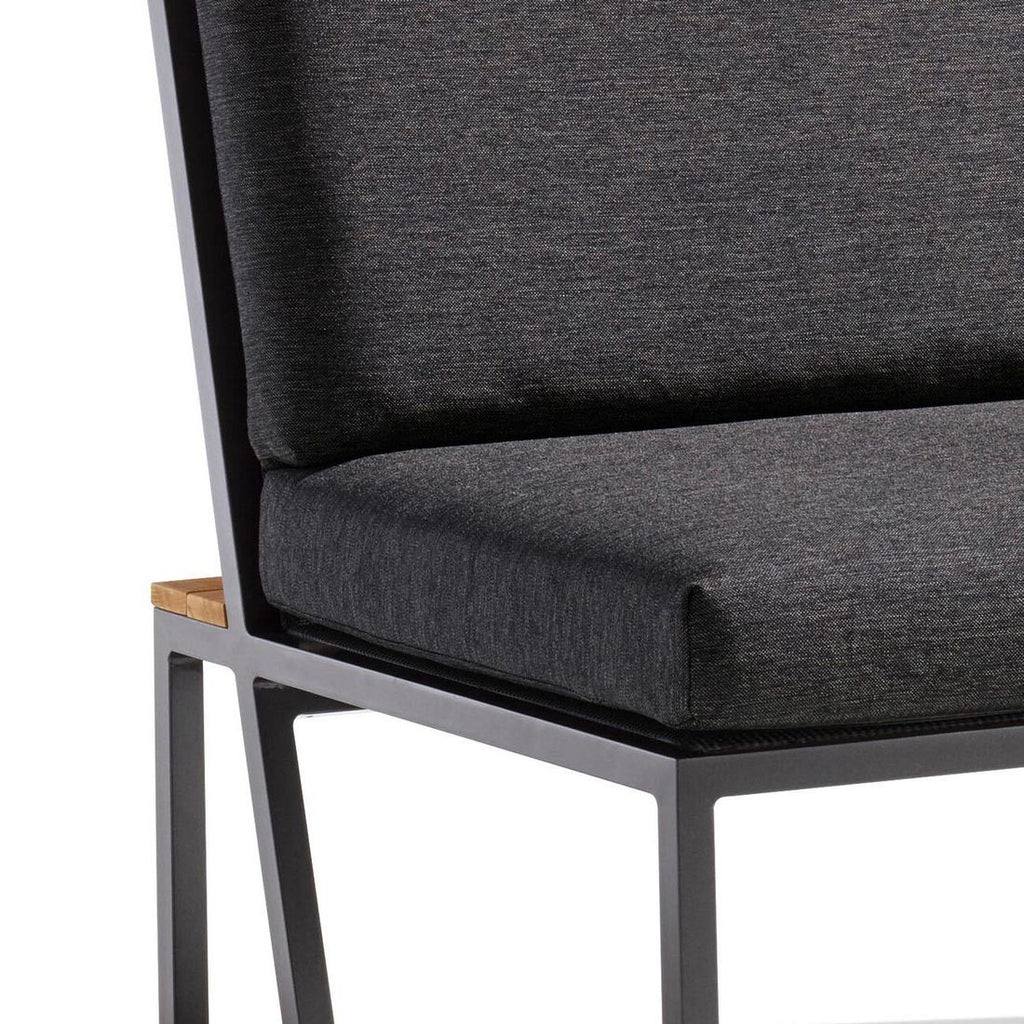 Hjørnesofa ute Havanna aluminium 294x150 cm - Sieger i moderne uterom
