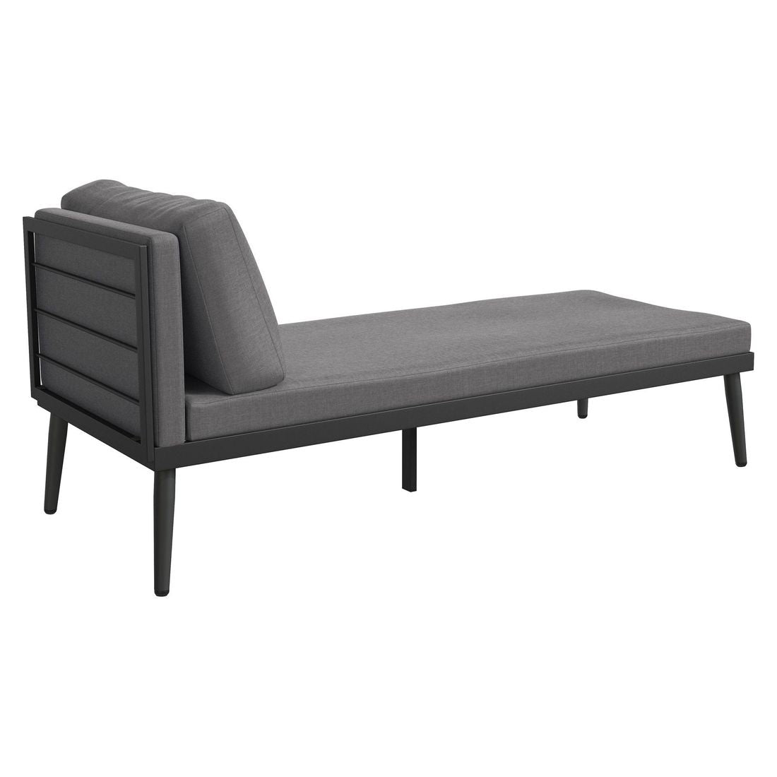 Hjørnesofa ute India med loungebord stål/polypropylen - OUTLIV.