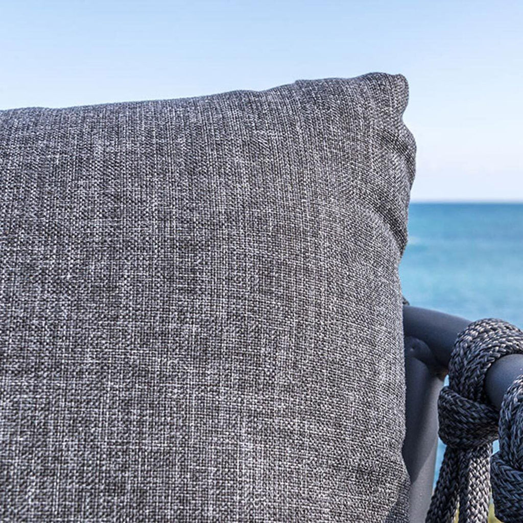 Oversiktsbilde av Hjørnesofa ute Ipanema aluminium tau olefin LifestyleGarden på uteplass