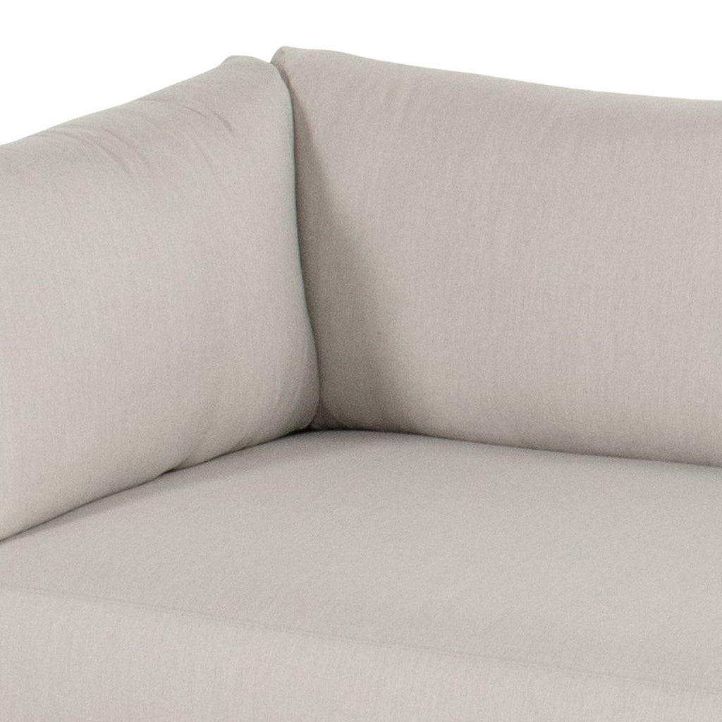 Hjørnesofa ute Lucas med loungebord aluminium/Sunbrella 261 cm - Hartman