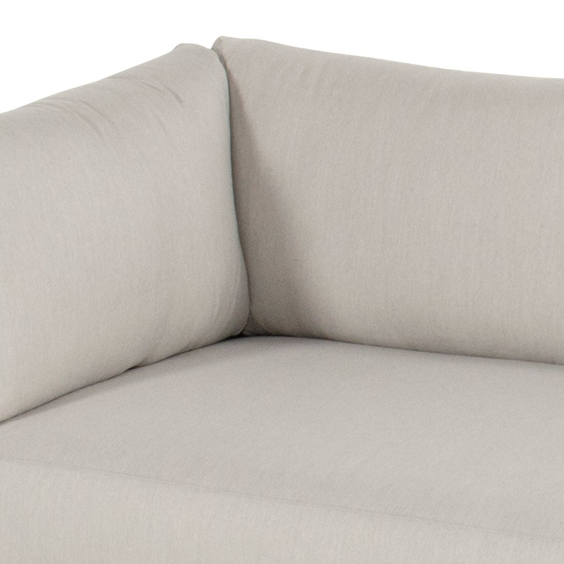 Hjørnesofa ute Lucas med loungebord aluminium/Sunbrella 261 cm - Hartman