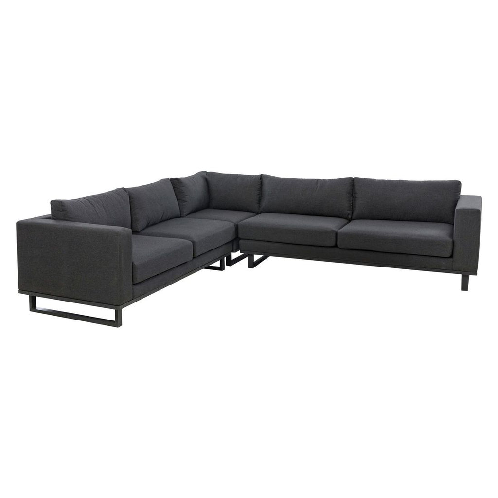 Hjørnesofa ute Miami Sunbrella 290x290 cm - OUTLIV bakside