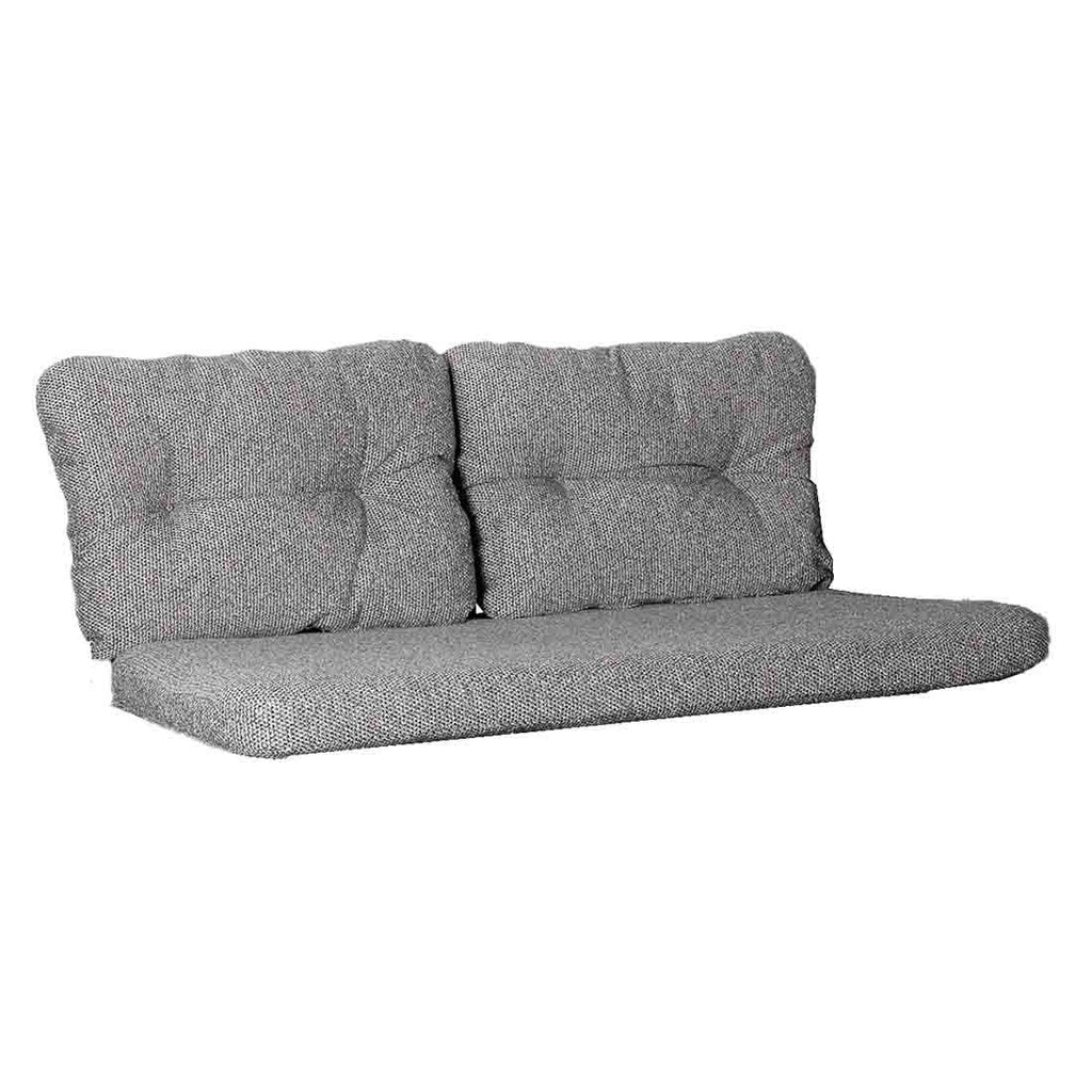Sideprofil av Hjørnesofa ute Ocean aluminium tau mørk grå