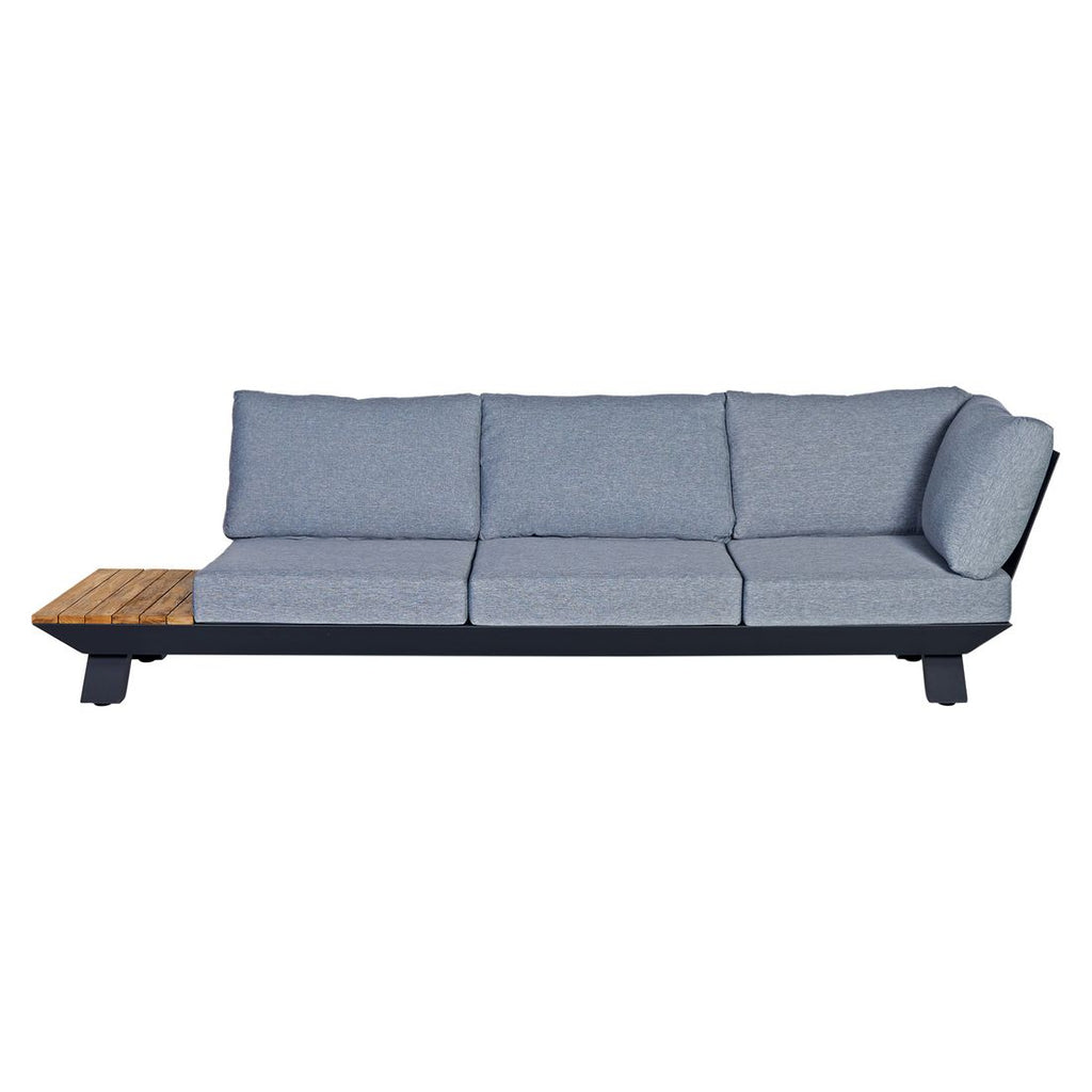 Hjørnesofa ute Oktava 3-deler aluminium/olefin 261x261 cm - OUTLIV.