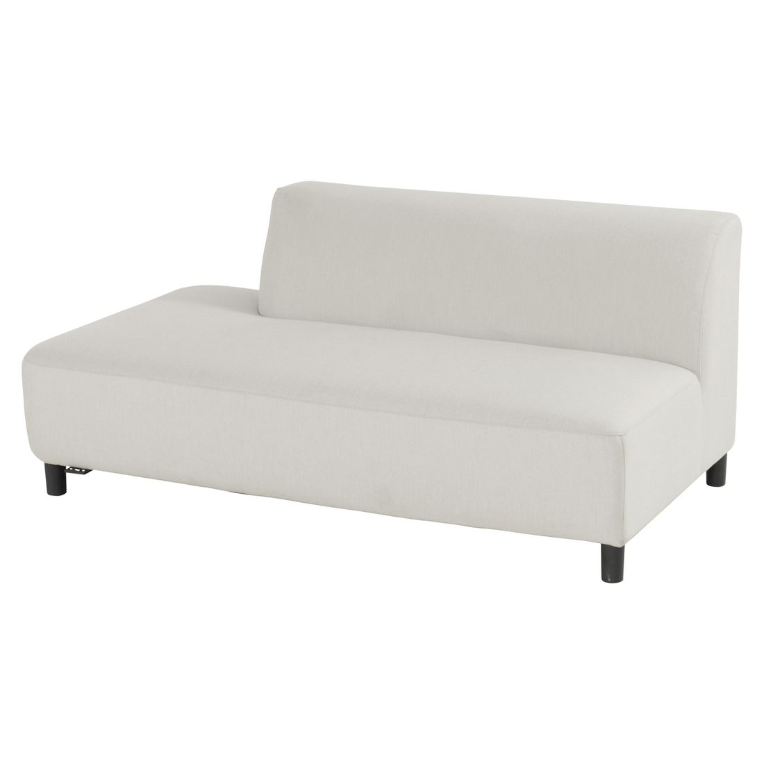Hjørnesofa ute Sit & Heat Monaco aluminium/Sunbrella 259x198 cm - Hartman