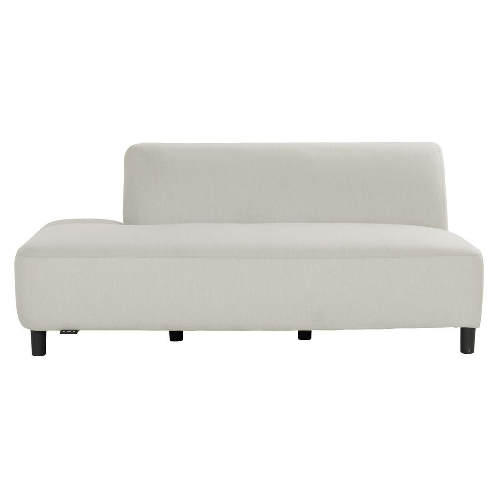 Hjørnesofa ute Sit & Heat Monaco aluminium/Sunbrella 259x198 cm - Hartman
