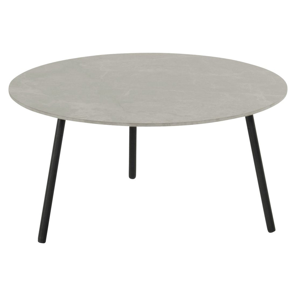 Hjørnesofa ute Sit & Heat Monaco aluminium/Sunbrella 259x198 cm - Hartman