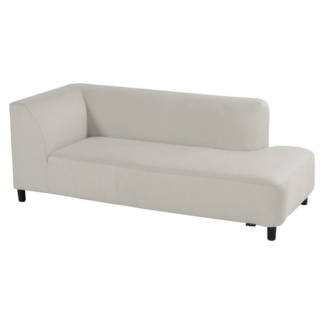 Hjørnesofa ute Sit & Heat Monaco aluminium/Sunbrella 259x198 cm - Hartman