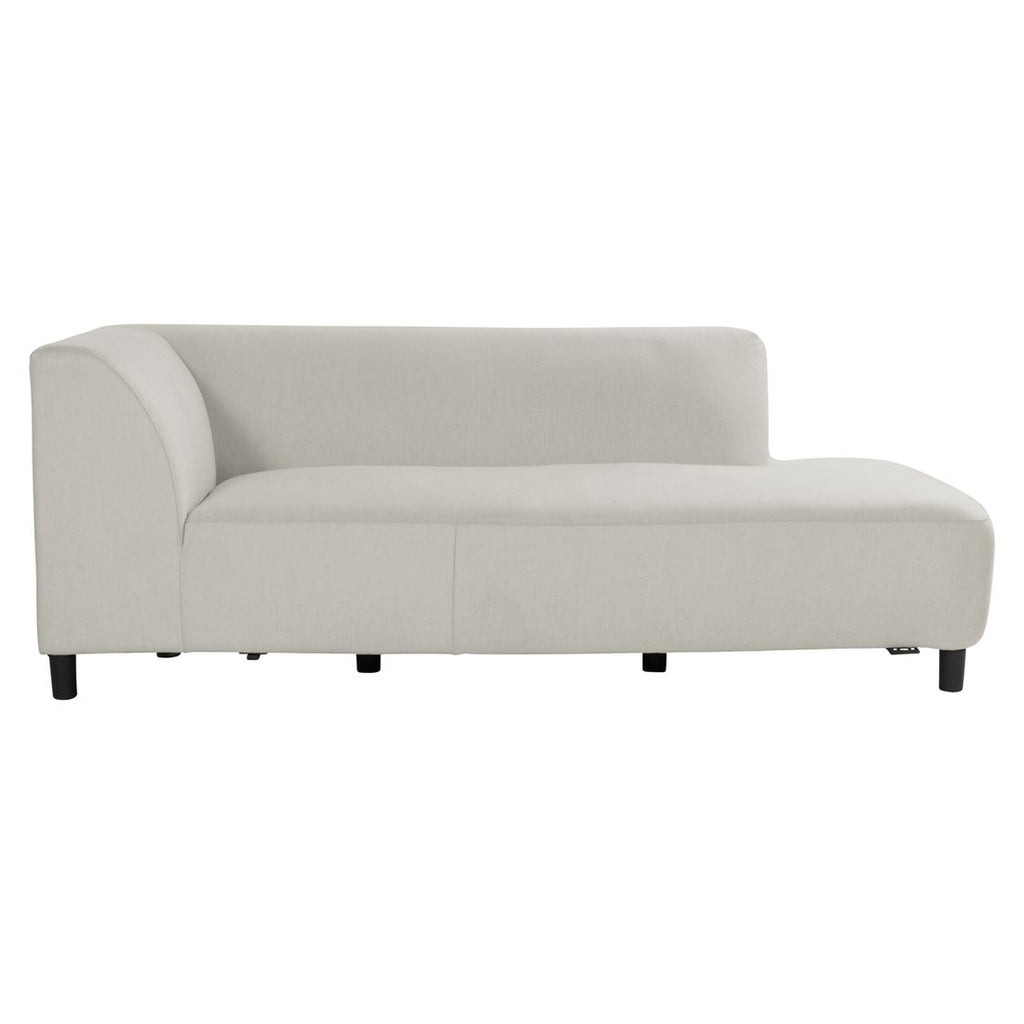Hjørnesofa ute Sit & Heat Monaco aluminium/Sunbrella 259x198 cm - Hartman