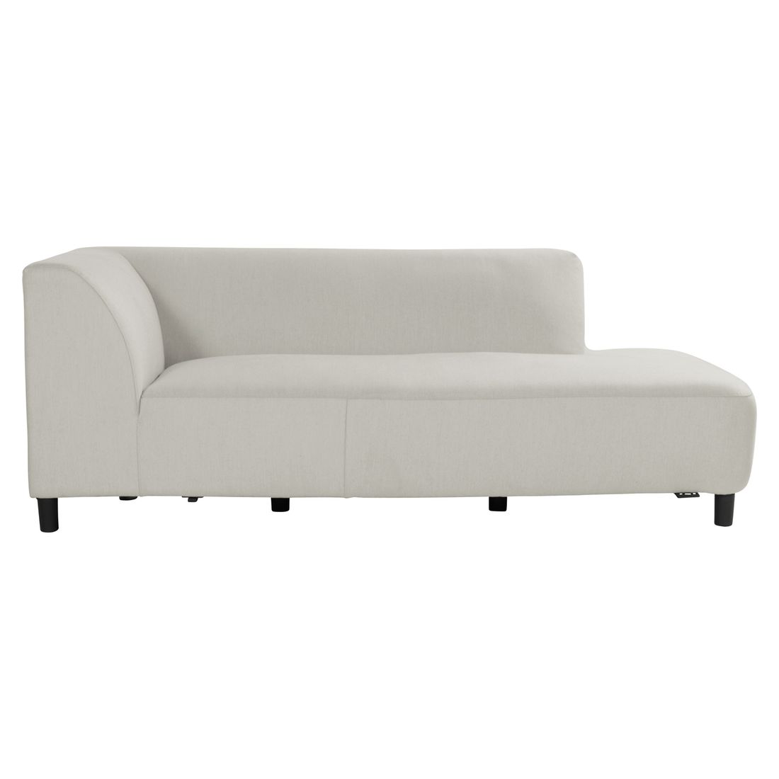 Hjørnesofa ute Sit & Heat Monaco aluminium/Sunbrella 259x198 cm - Hartman