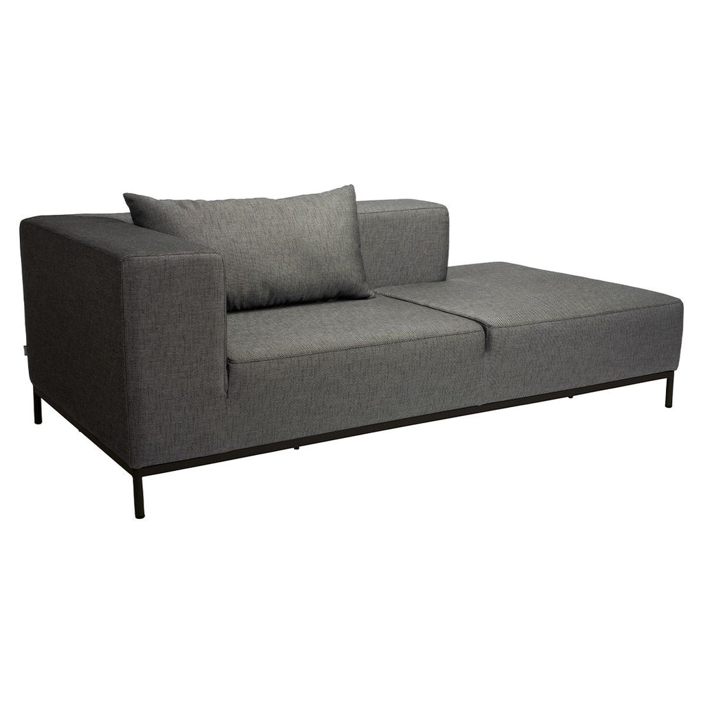 Nærbilde av aluminiumsramme på Hjørnesofa ute Taavi 302x203 cm aluminium/utestoff - Stern