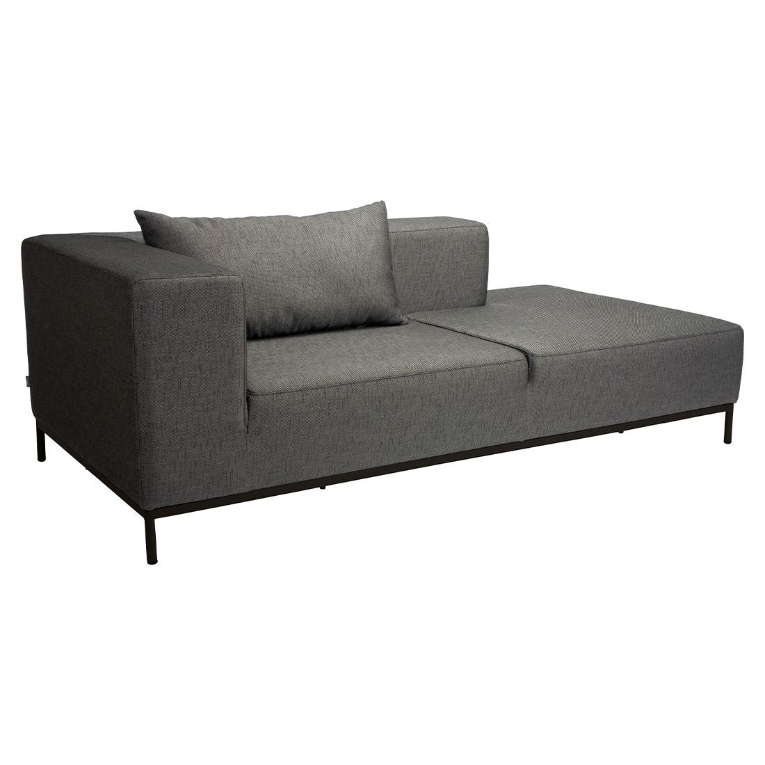 Nærbilde av aluminiumsramme på Hjørnesofa ute Taavi 302x203 cm aluminium/utestoff - Stern
