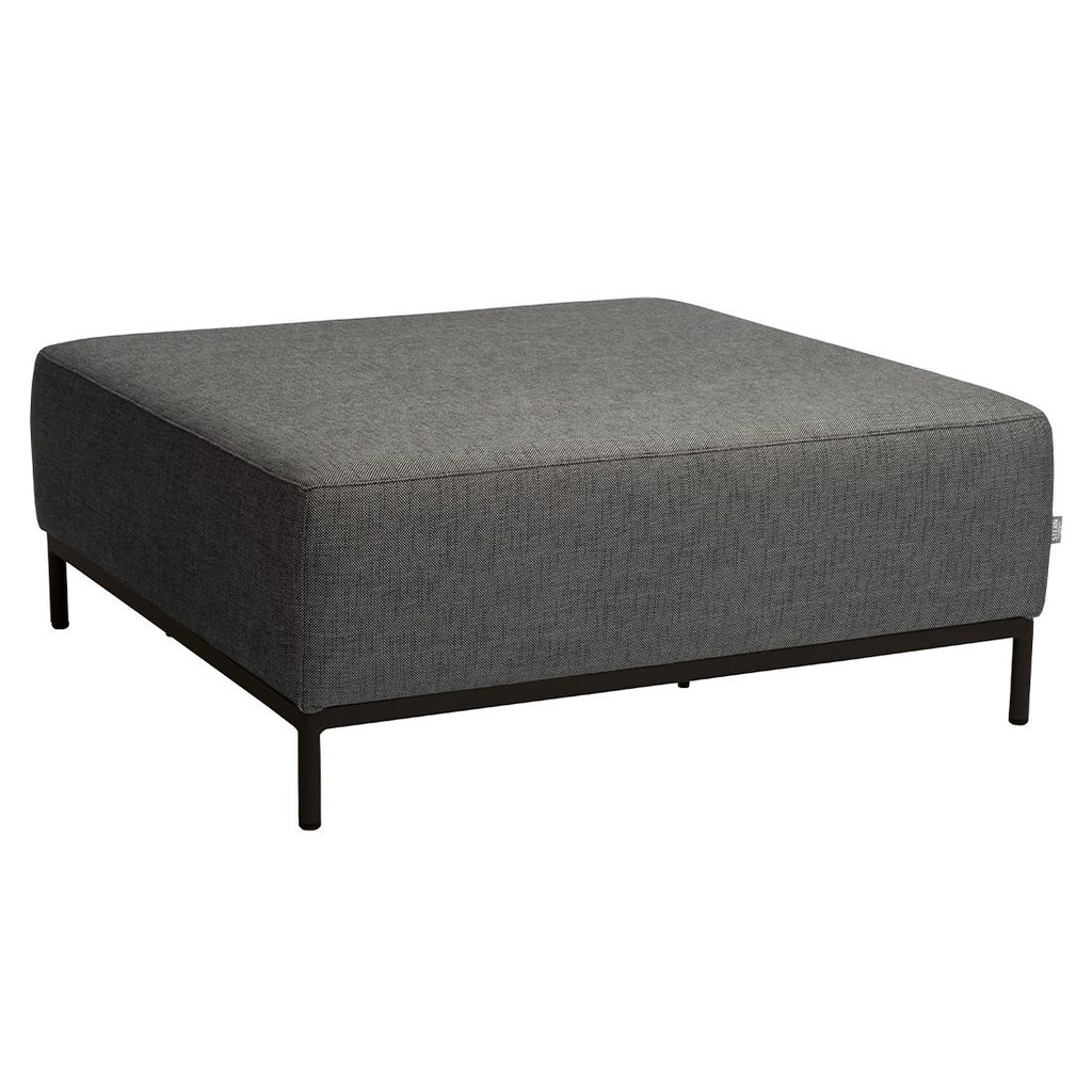 Putene på Hjørnesofa ute Taavi 302x203 cm aluminium/utestoff - Stern i seidenschwarz