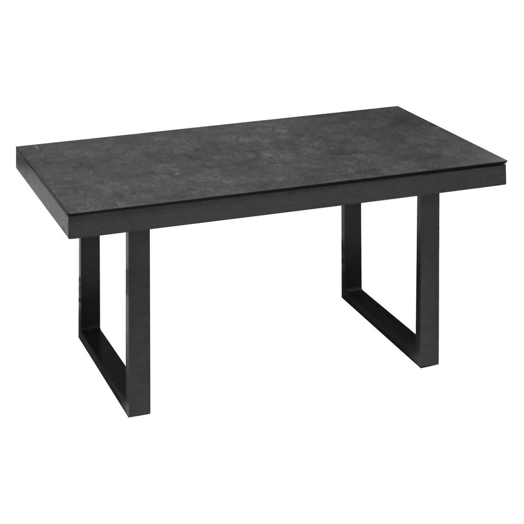 Hjørnesofa ute Tonga med loungebord aluminium keramik sittesone
