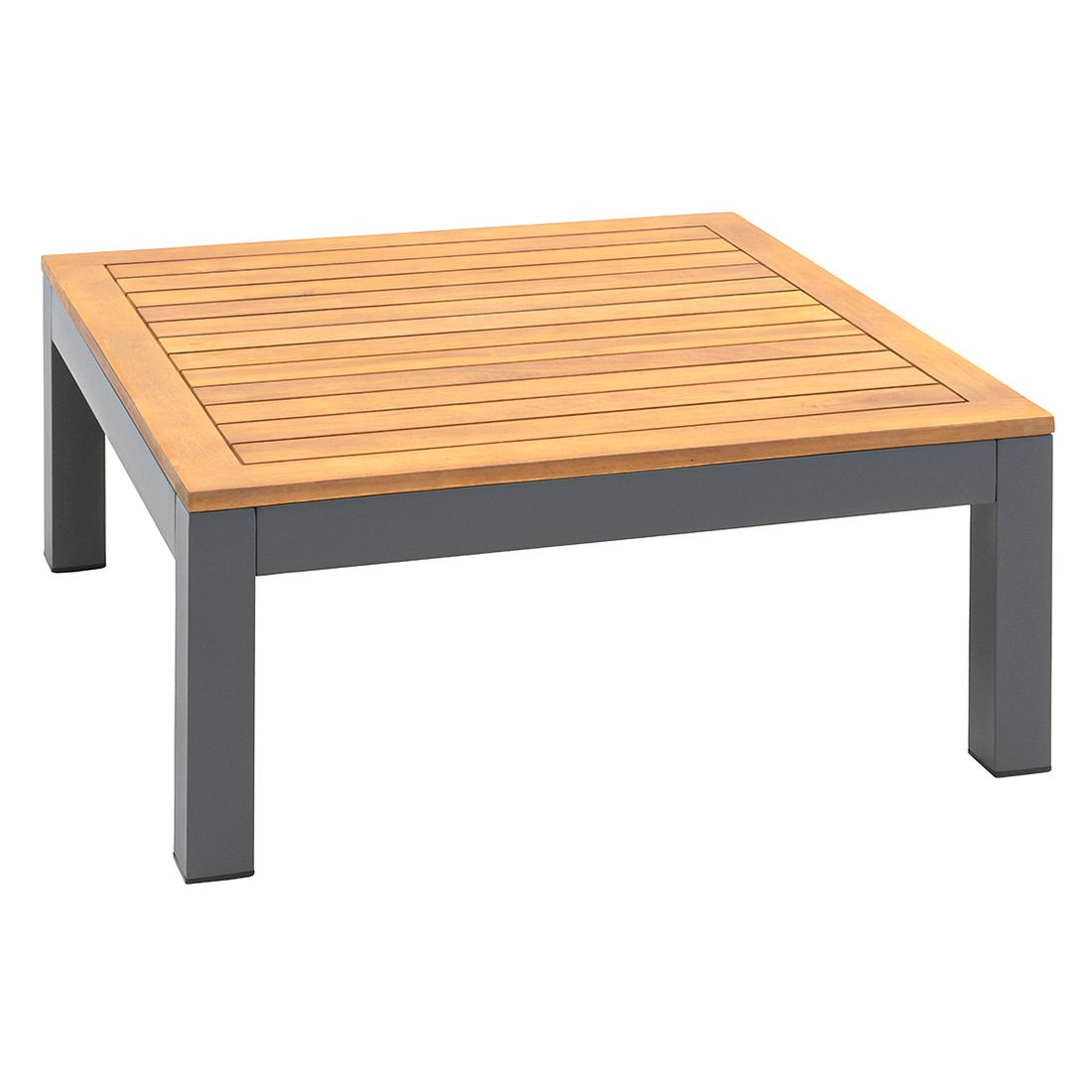 Hjørnesofa ute Venedig med loungebord aluminium/olefin - OUTLIV.