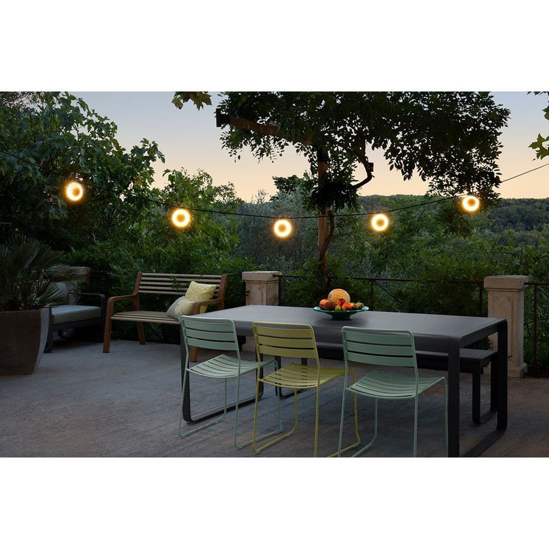 Hoop LED vegglampe ute 120 cm kaktus - Fermob