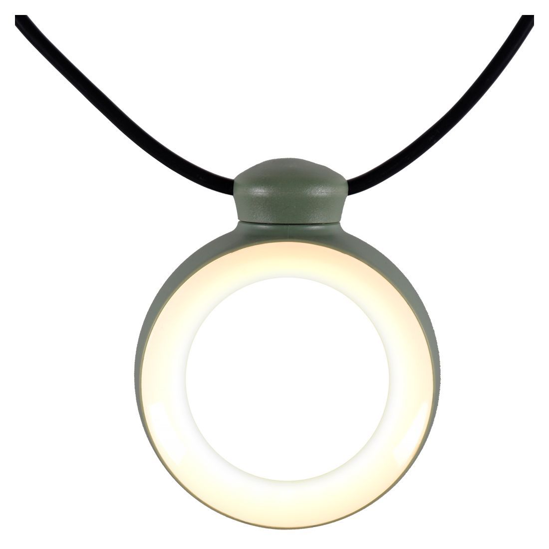 Montert Hoop LED vegglampe ute 120 cm kaktus i hage