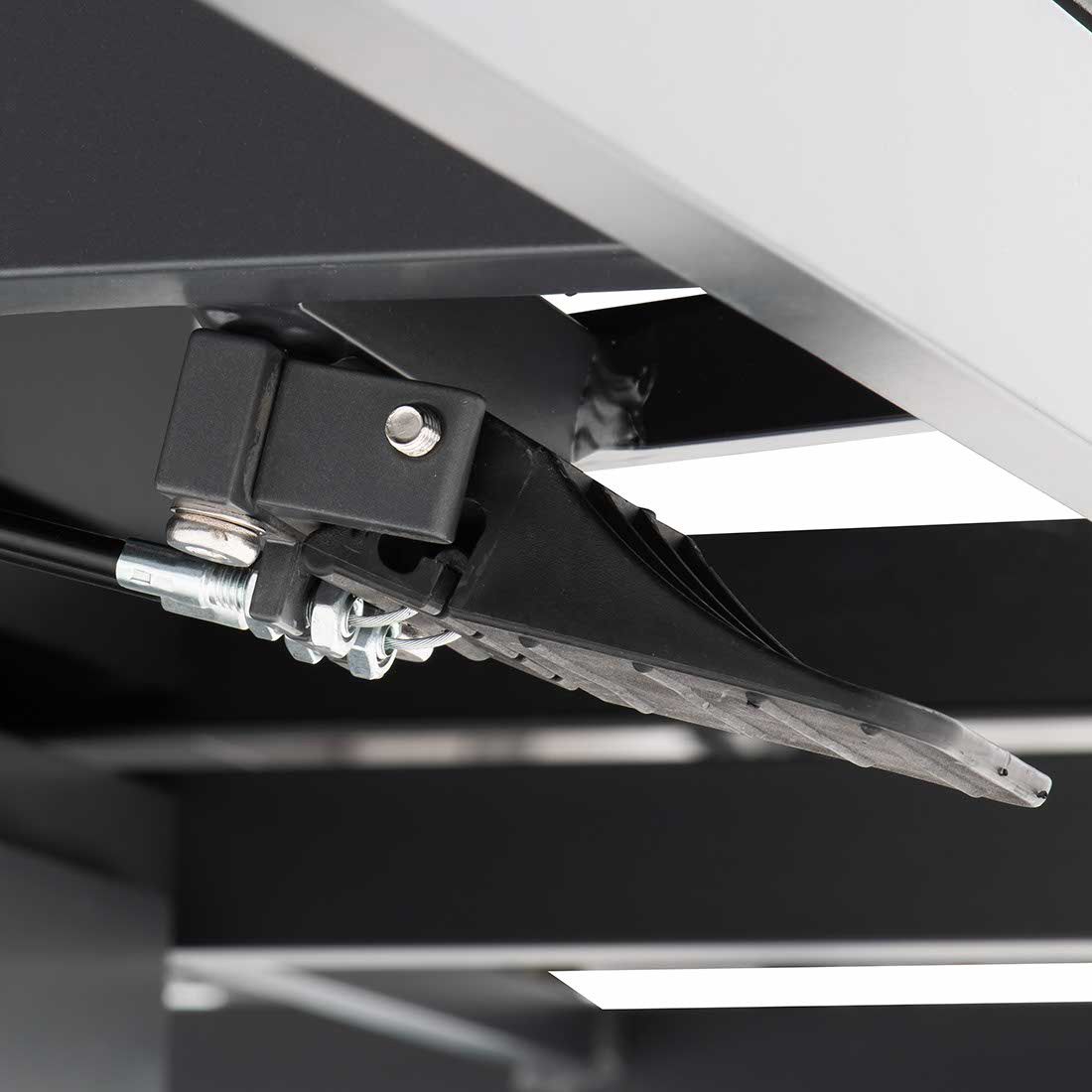 Høydejusterbart hagebord Allround aluminium/glass 150x90 cm - OUTLIV komplett bord på hage