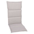 Høyrygg stolpute 48x120 cm polyester beige - GO-DE forfra