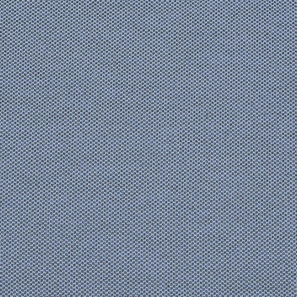 Nærbilde av stoff og tekstur på høyrygg stolpute 48x120 cm polyester blå - GO-DE