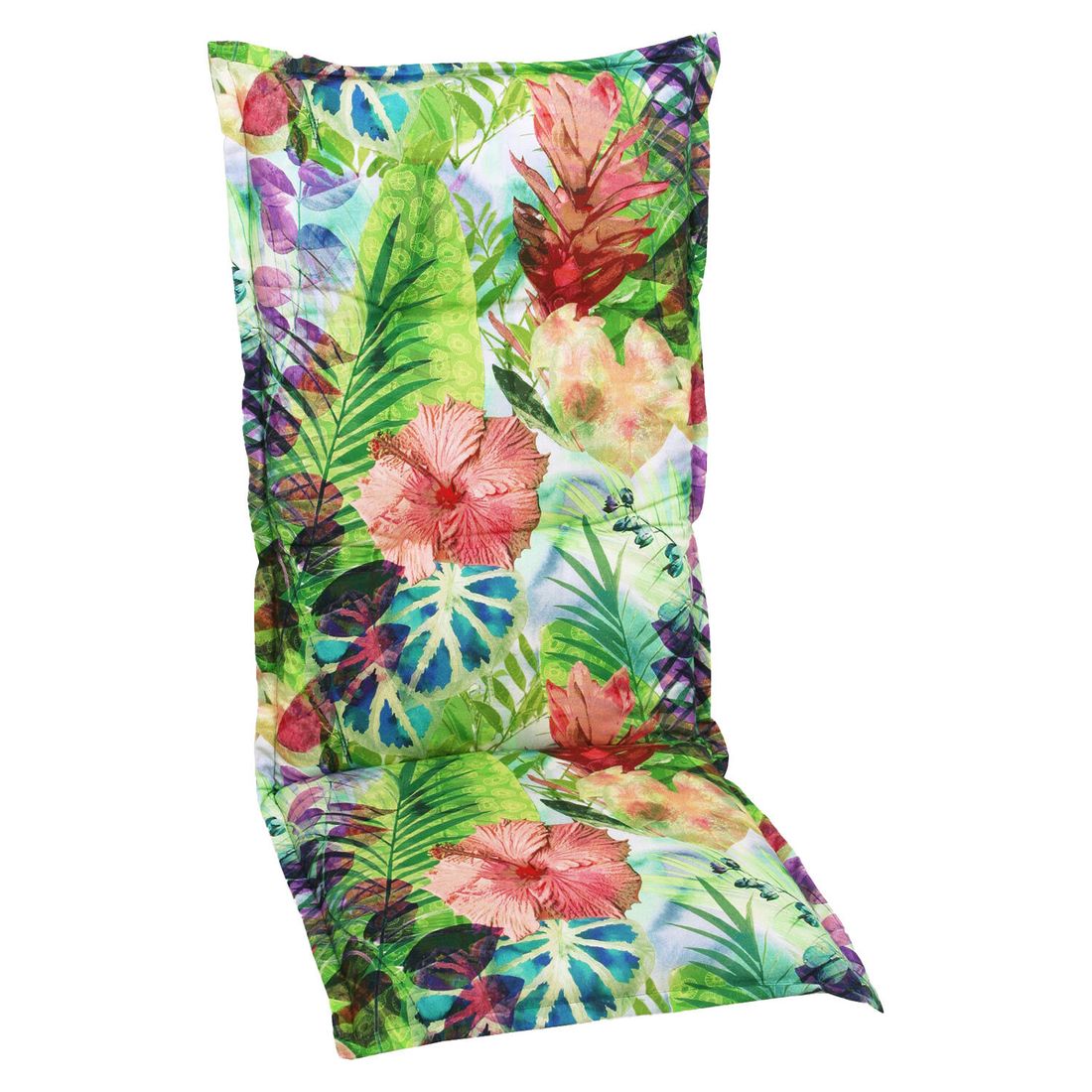 Høyrygg stolpute 50x120 cm blandingsstoff flerfarget forfra