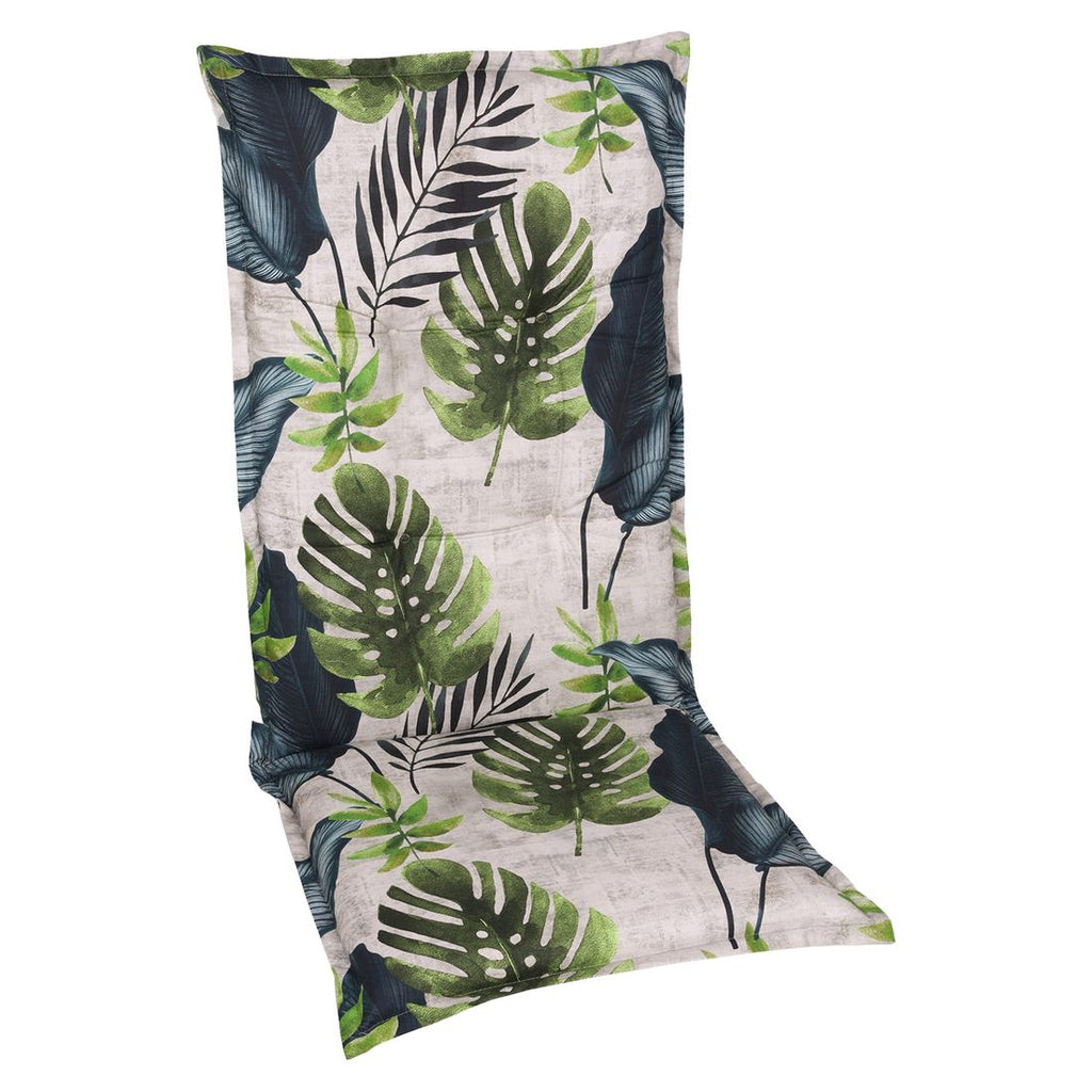 Høyrygg stolpute 50x120 cm flerfarget blandingsstoff - GO-DE forfra