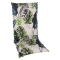 Høyrygg stolpute 50x120 cm flerfarget blandingsstoff - GO-DE forfra
