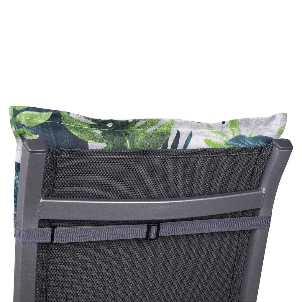 Detalj av Høyrygg stolpute 50x120 cm flerfarget blandingsstoff - GO-DE