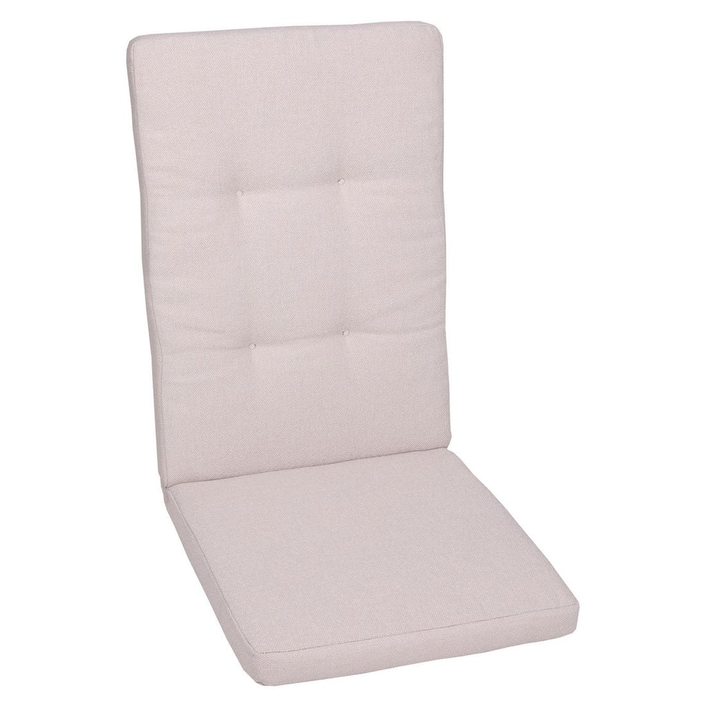 Høyrygg stolpute 50x120 cm olefin, pudderrosa forfra