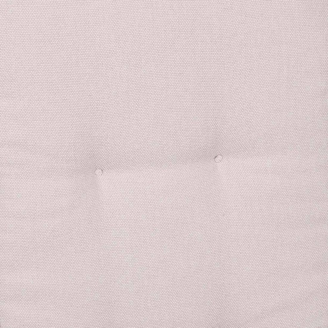Nærbilde av tekstur på Høyrygg stolpute 50x120 cm olefin, pudderrosa