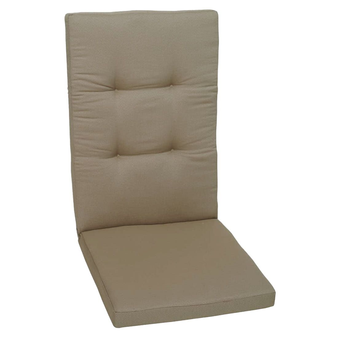 Høyrygg stolpute 50x120 cm polyester beige - GO-DE for hagebruk