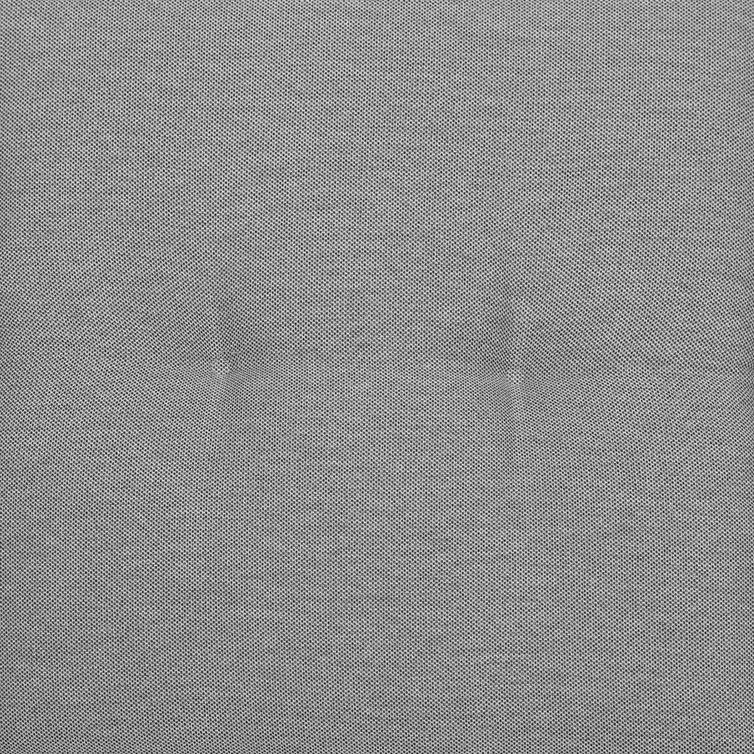Høyrygg stolpute 50x120 cm polyester grå melert - GO-DE montert på stol