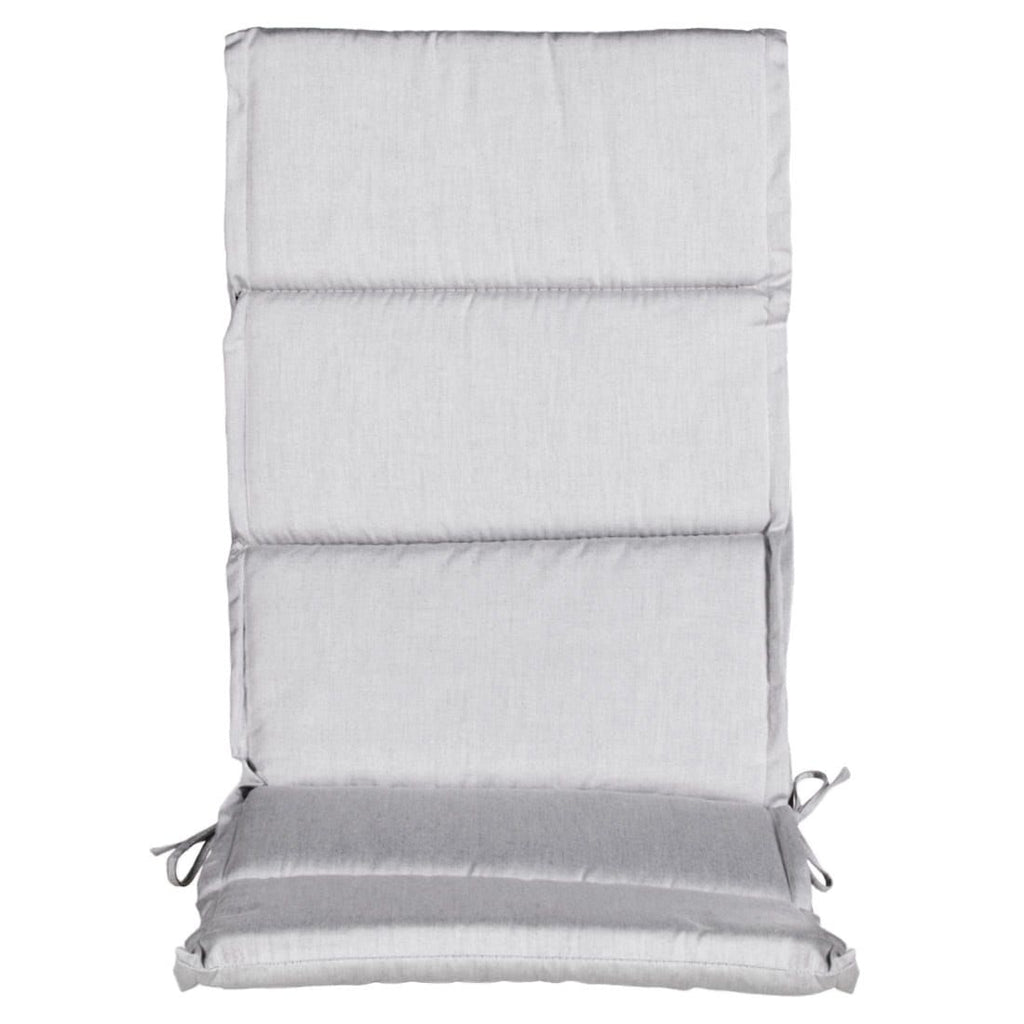 Høyrygg stolpute 50x123 cm akryl lysegrå Hartman bakside