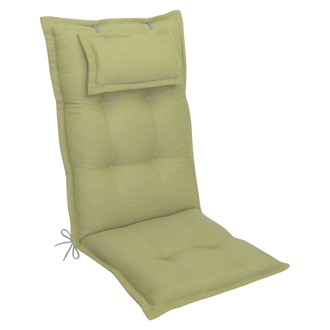 Høyrygg stolpute Capri 50x123 cm oliven forfra